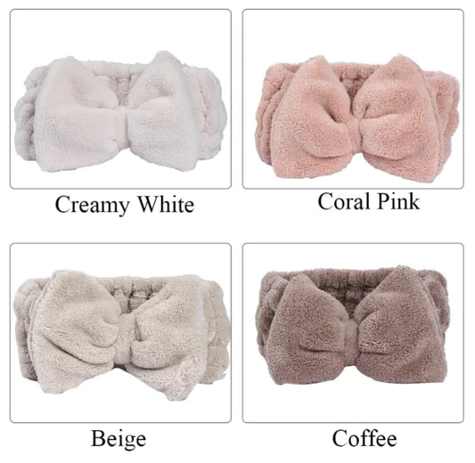 Elanora's Adorable Cozy Coral Fleece Headband